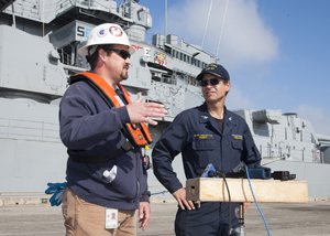 Andrew Gauthier discusses tow with Robert Kent Andrew Gauthier discusses tow with Robert Kent