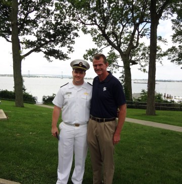 Crowley Maritime Security Award - JCameron and Dad-sm Crowley Maritime Security Award - JCameron and Dad-sm