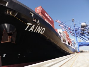 Crowley Christens LNG-Powered Ship MV Taíno in Puerto Rico,