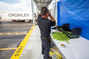 Crowley’s new USDA customs inspection dock in Port Everglades, Florida, results in more efficient perishable service from Central America and the Caribbean. 