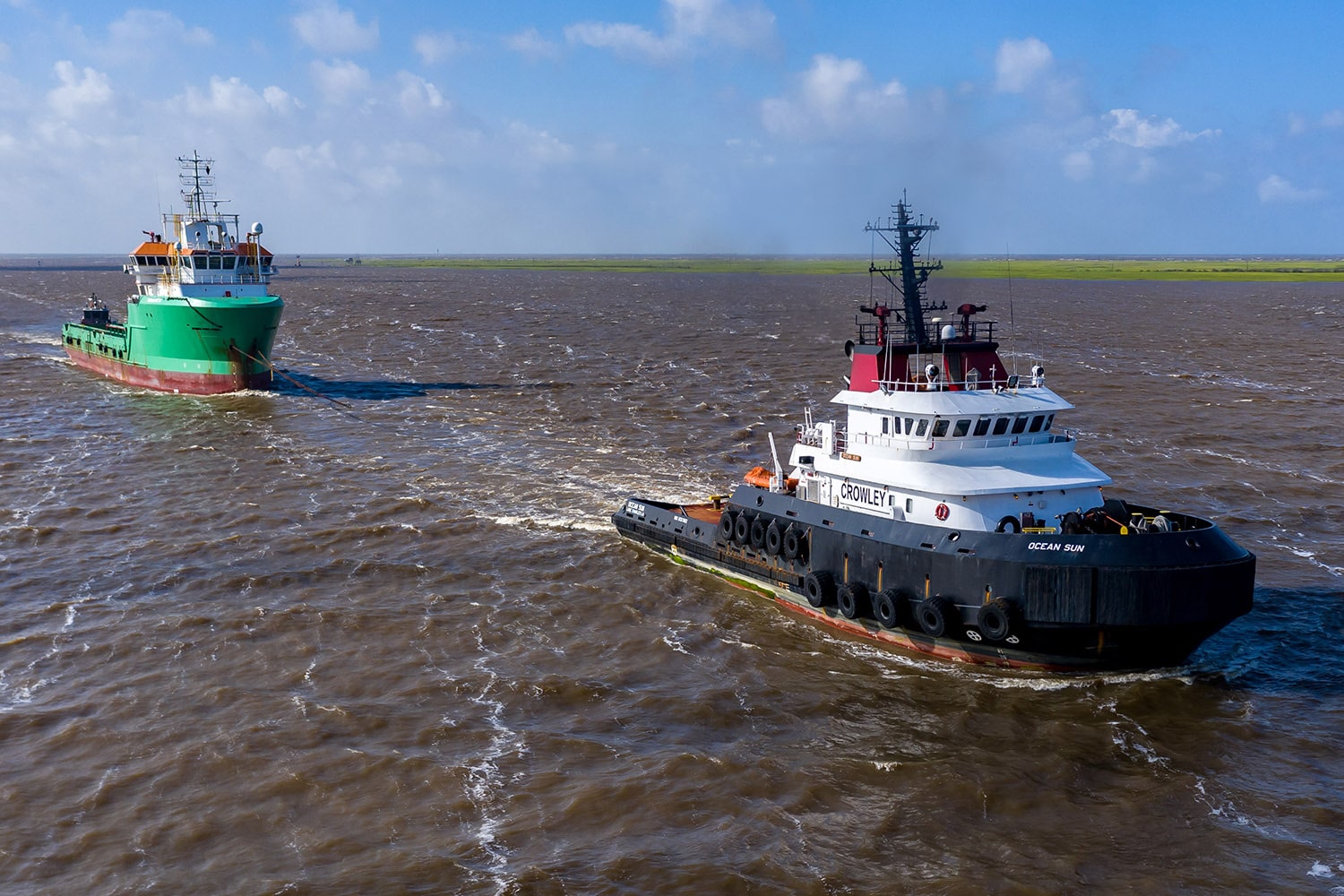 tugs and barges ocean class tugboats