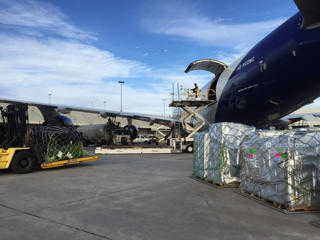 Air cargo, shipping and freight services