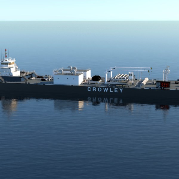 The 55,000-barrel-capacity (2.3 million gallon) ATB Aurora/Qamun will serve the air station and Crowley’s fuels customers throughout western Alaska and the Arctic.