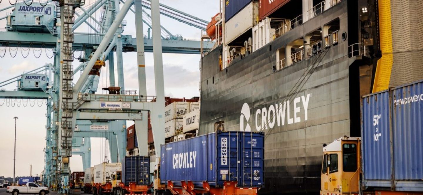 Crowley shipping container