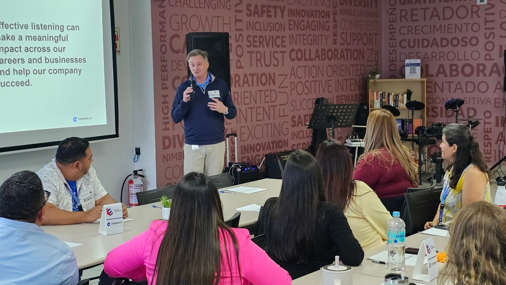 crowley development event for effective listening