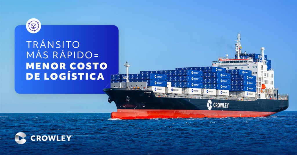 eficiencia de la cadena de suministro, velocidad logística, logística de cadena de frío, resiliencia de la cadena de suministro, retrasos en tránsito, gestión de carga, ventaja competitiva, estrategia logística, logística de Crowley